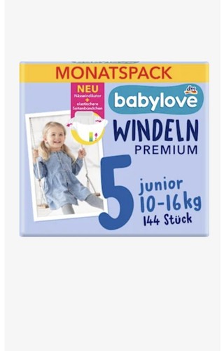 Babylove windeln premium - premium, gr.5