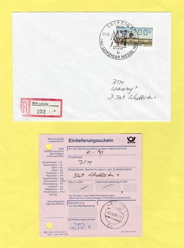 Leipzig einschreiben ddr - leipzig,