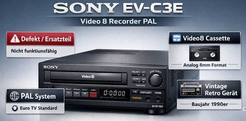 Sony c3e video 8 - ev-c3e, |