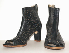 ALBERTO FERMANI Black Leather