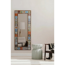 Ethno Keramik Fliesen Spiegel