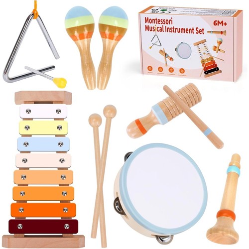 Montessori trommel set - set, aus