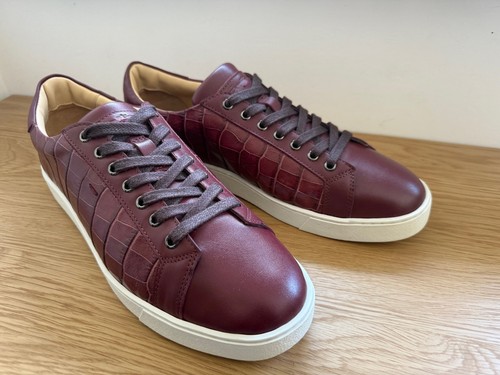 Santoni herren rot sneaker - herren,