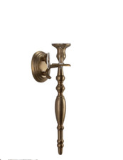 Wand-Kerzenleuchter Gold Antik