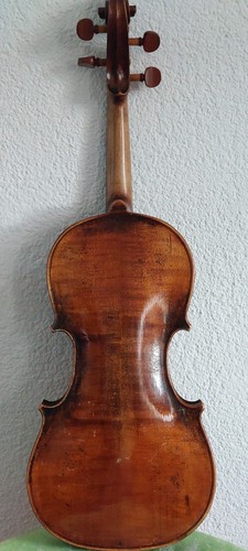 Nr876 alte violine mit zettel - nr876,