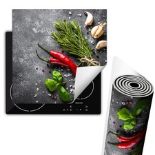 Herdabdeckplatte Aufrollbare