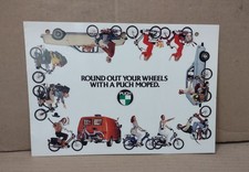 Vintage Old Puch Moped Paper
