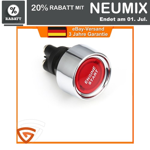 Auto motor startknopf - 12v, 50a