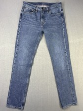 LEVIS 511 SLIM FIT W33 L34 D 48 HERREN MID RISE BLAU Stretch Jeans