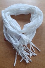 Esprit Damen Schal/Loop Weiß Neu!