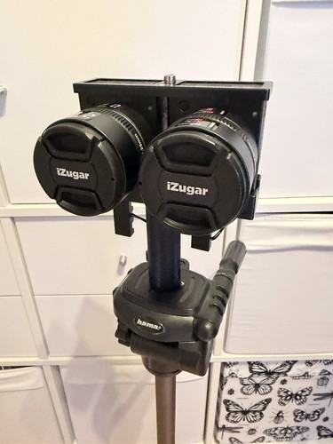Kamera rig izugar - 3d,