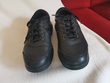 kybun Damen Lederschuh Schwarz, Gr. 38 1/3, elast. Sohle, gebraucht