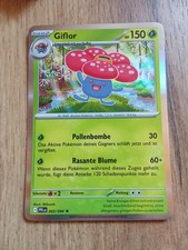Pokemon Holo Karte Giflor