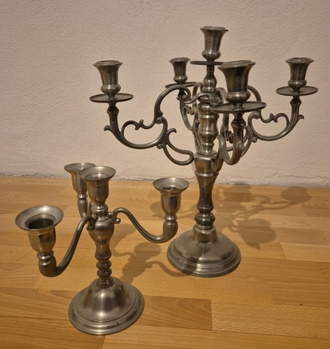 2er set prunk kandelaber - set, prunk-kandelaber