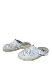 Arbeitsschuhe Pro Pedo 38 Clogs Klinik Leder Weiß