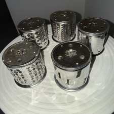 Krups : 5 originale Trommeln für Schnitzelwerk für Krups 3 Mix 8000 / 8008