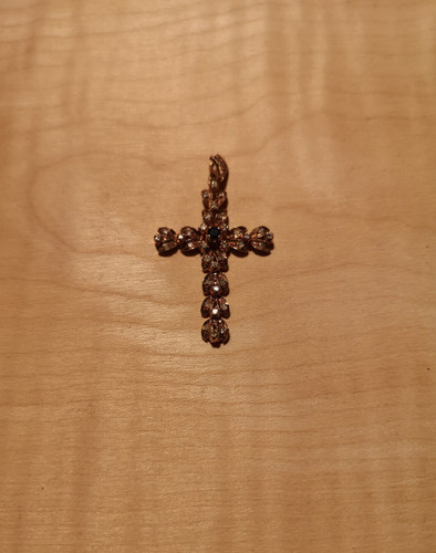 Gold anhänger kreuz 333 - gold, 333/8kt