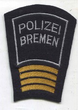 Polizei Bremen Dienstgradabzeichen vor 1970 (99)