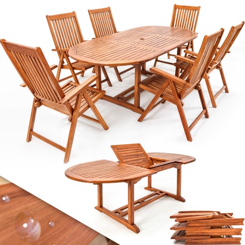 Casaria gartenmöbel tisch - gartenmöbel,