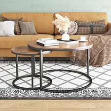 Satz couchtische 2er set rund - couchtische,