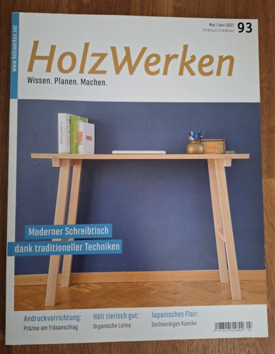 Holzwerken zeitschrift 93 - zeitschrift, nr.93
