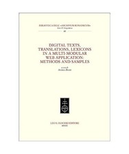 Digital Texts, Translations, Lexicons in a Multi-Modular Web Application: Method