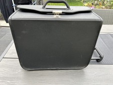 Aktenkoffer Trolley Business Piloten Schwarz Samsonite Zahlenschloss & Rollen