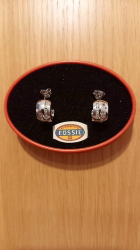 Fossil ohrstecker creolen - fossil,