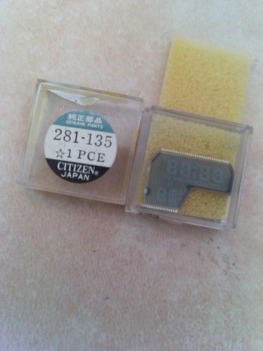 Vintage lcd digitaluhr citizen - lcd,