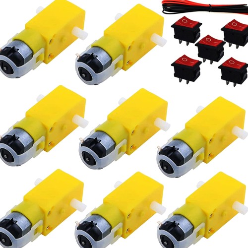8pcs micro dc - 3v-6v, motor