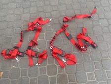 Hosenträger Sicherheitsgurte SCHROTH 2 Hosenträgergurte rote Sicherheitsgurte