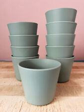 IKEA 10x Mini Übertopf Topf klein für Sukkulente FEJKA Pflanze hellgrün