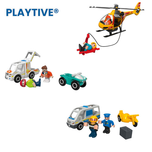 Playtive einsatzfahrzeuge mit - playtive,