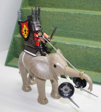 Playmobil Ritter mit Kampf Elefant Custom selten 😍😍😍 (kw20.24)