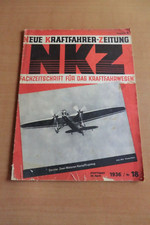 Kfz zeitung 1936 nkz mercedes - kfz,