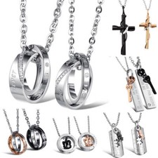 2x EDELSTAHL PARTNER KETTEN