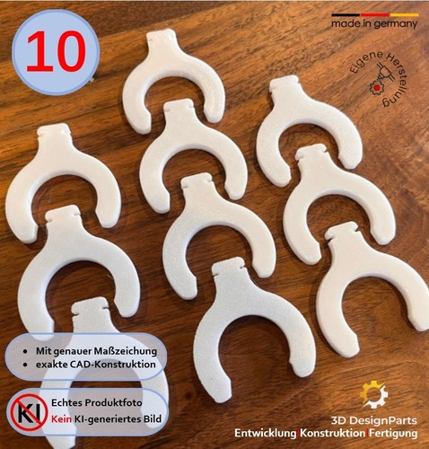 10x befestigung clip halterung - 10x,