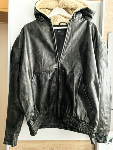 Herren jacke aus kunstleder - jacke,