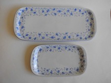 Arzberg Blaublüte 2 Beilagenschalen Servierschalen Schale Platte