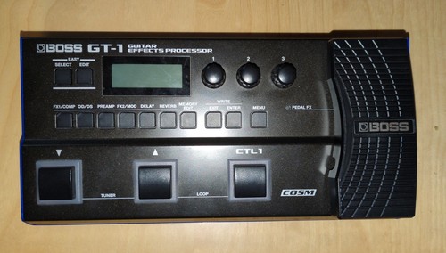Boss multieffektpedal - gt-1,