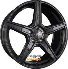 4 Alufelgen AXXION AX7 Schwarz
