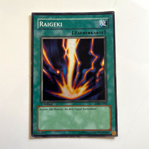 Konami tcg raigeki - tcg,