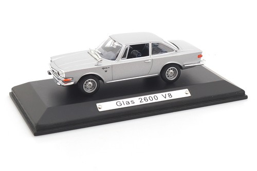 Glas 2600 silbermetallic - glas, v8