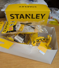 RESTPOSTEN KARTON MIT 12 STANLEY SY120-1D Schutzbrillen - transparent