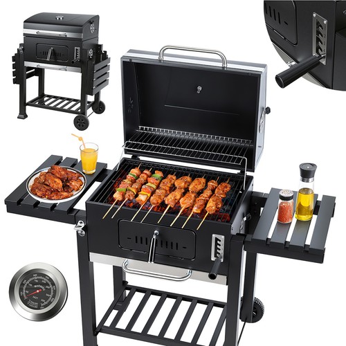 Xxl holzkohlegrill bbq - xxl, schwarz