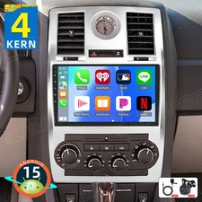 2+64GB Android 15 Autoradio CarPlay WiFi GPS SWC für Chrysler 300 300C 2005-2010