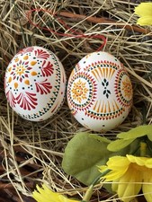 Sorbische Ostereier 2er  Set -
