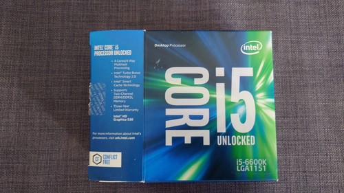 Intel core 6600k - i5-6600k, 3.50ghz