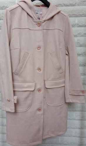 Nala mantel velour kunstleder - mantel,