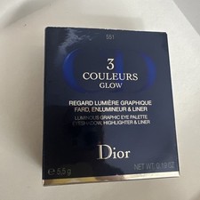 DIOR 3 Couleurs Glow Regard Lumiere graphique fard eyeshadow highlighter liner 